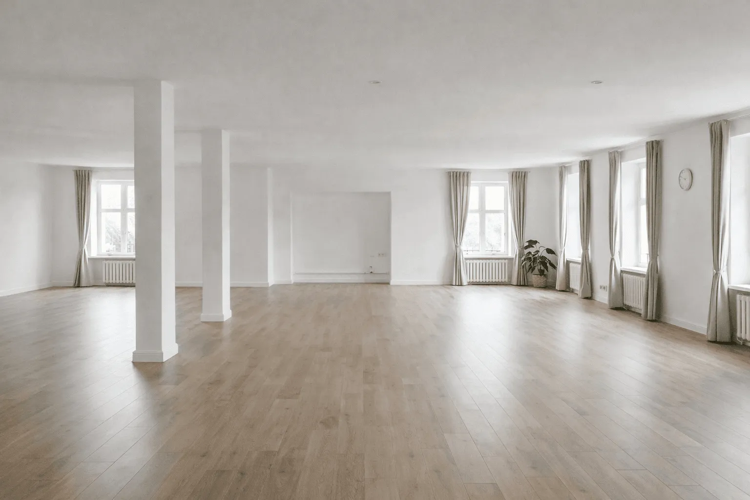 WOU Studio telpas Rīgā iekšējā balsta nodarbībām